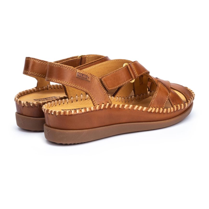 Women's Pikolinos CADAQUES Sandals Brown | NZ U2AQ591